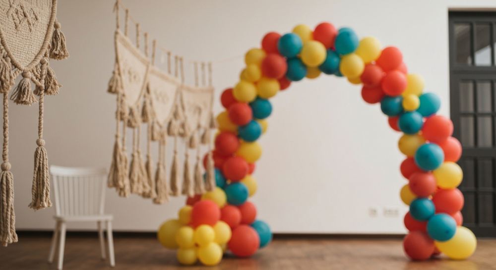 Cómo crear decoraciones de globos asequibles
