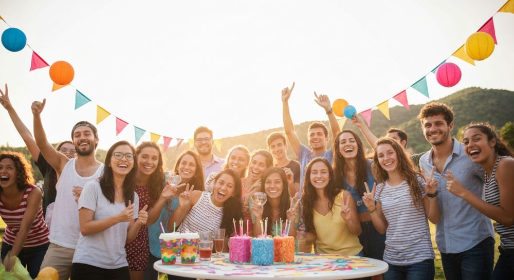 Decoración de cumpleaños al aire libre: fresca y divertida