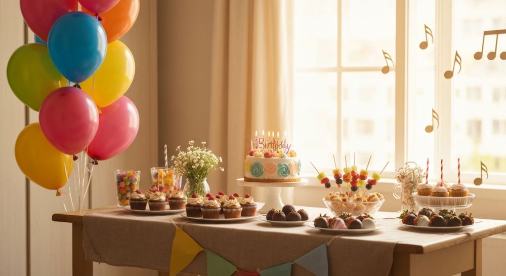 Decoración de mesas de cumpleaños: consejos prácticos