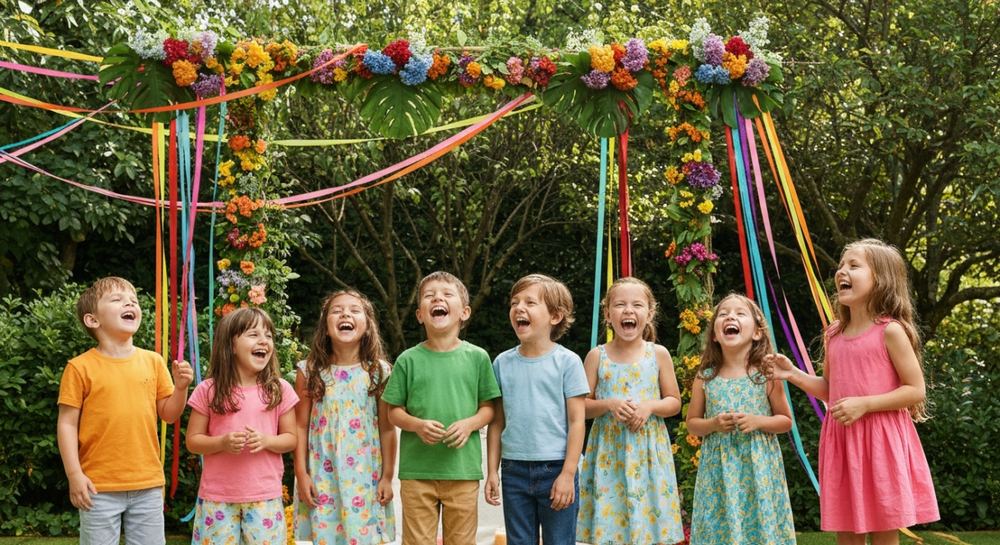 Decoraciones sostenibles para cumpleaños ecológicos