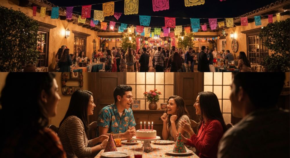 Diferencias entre fiestas grandes y pequeñas
