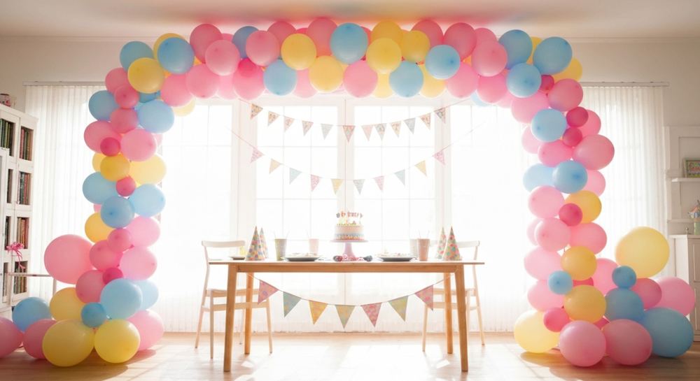 Arcos de globos fáciles