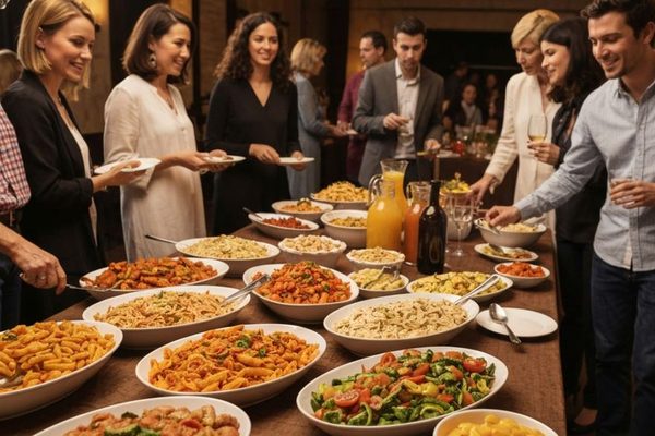 Cómo organizar el menú de comida y bebida de una fiesta