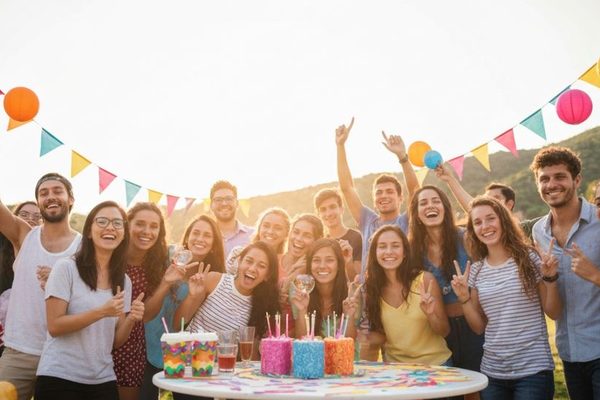 Decoración de cumpleaños al aire libre: fresca y divertida