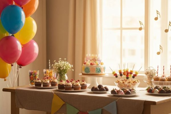 Decoración de mesas de cumpleaños: consejos prácticos