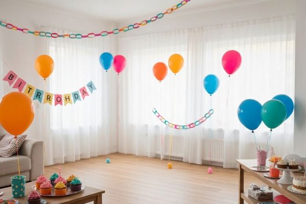 Decoraciones de cumpleaños económicas y creativas