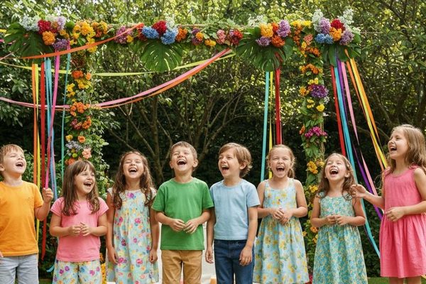 Decoraciones sostenibles para cumpleaños ecológicos