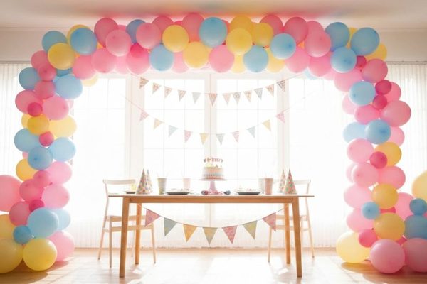Cómo hacer arcos de globos para cumpleaños fáciles